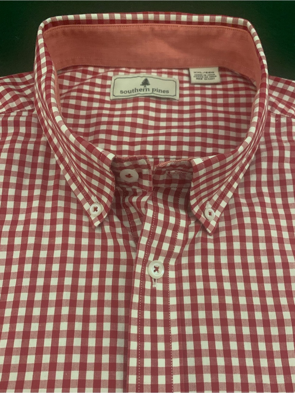 SOUTHERN PINES LS Blended Cotton Checked Shirt